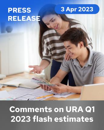OrangeTee comments on URA flash estimates for Q1 2023